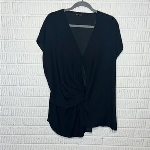 City Chic Elegant Black Blouse